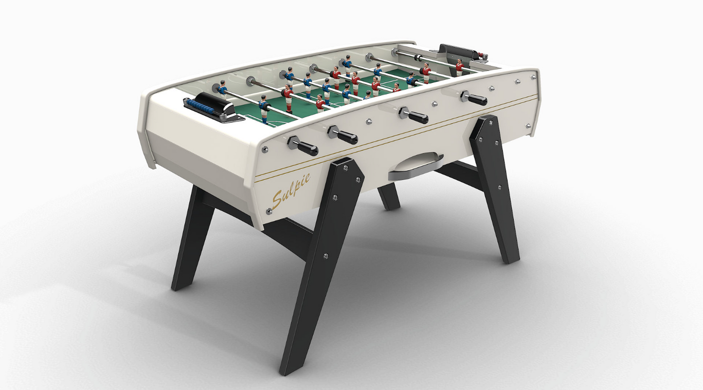 Baby Foot Sulpie Evolution Laqué Blanc Personnalisable