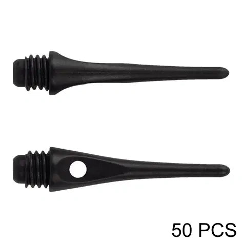 Pointes soft noires – 50 pièces – Gros filetage