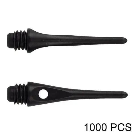 Pointes soft noires – 1000 pièces – Gros filetage