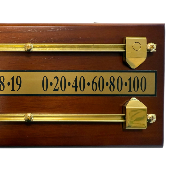 Marqueur 2 joueurs Acajou