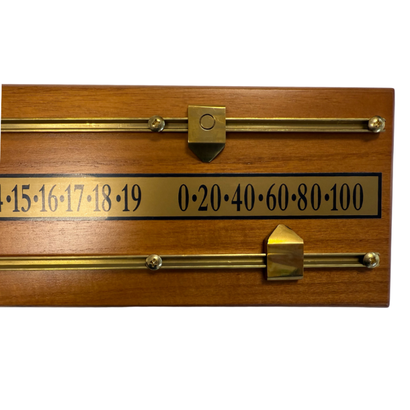 Marqueur 2 joueurs Chêne clair