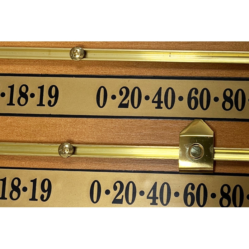 Marqueur 4 joueurs Chêne clair