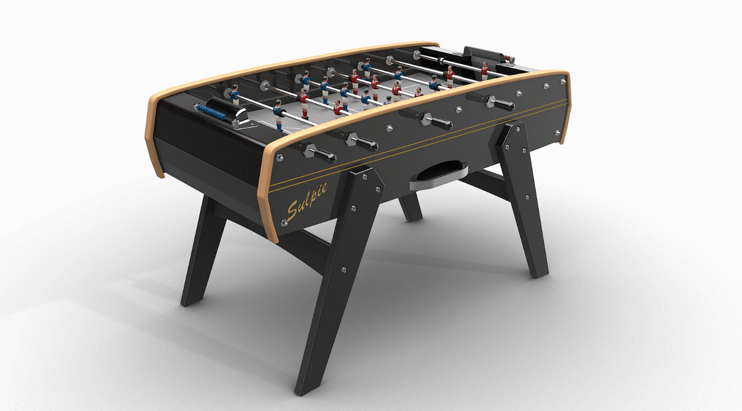 Baby Foot Sulpie Evolution Laqué Noir Personnalisable