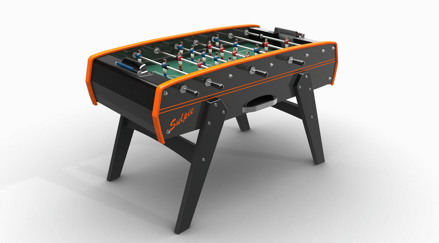 Baby Foot Sulpie Evolution Laqué Noir Personnalisable