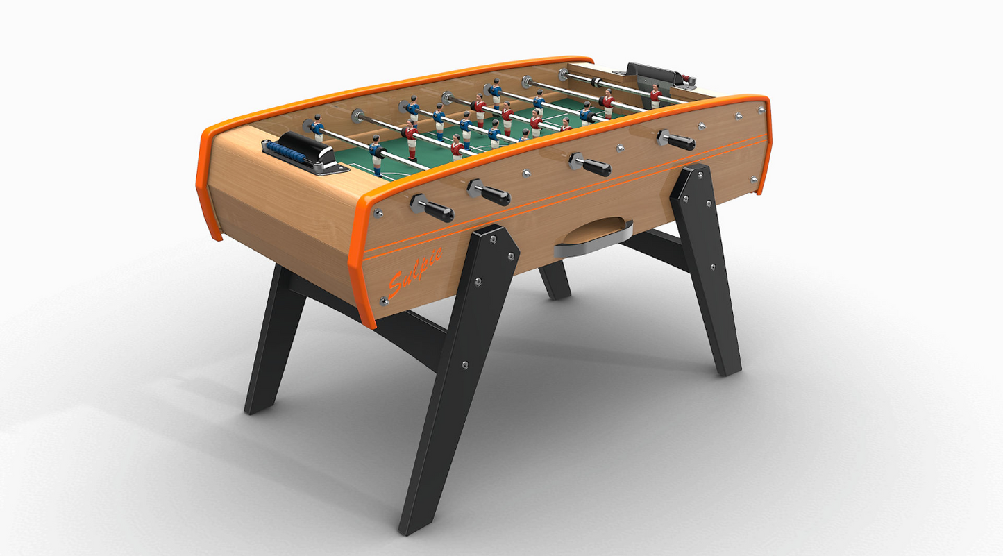 Baby Foot Sulpie Evolution Bois Naturel Personnalisable