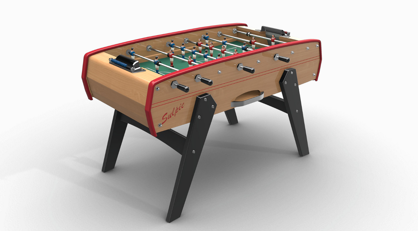 Baby Foot Sulpie Evolution Bois Naturel Personnalisable