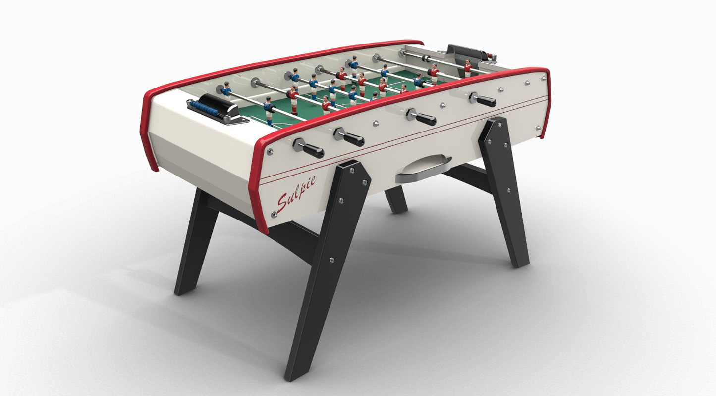 Baby Foot Sulpie Evolution Laqué Blanc Personnalisable