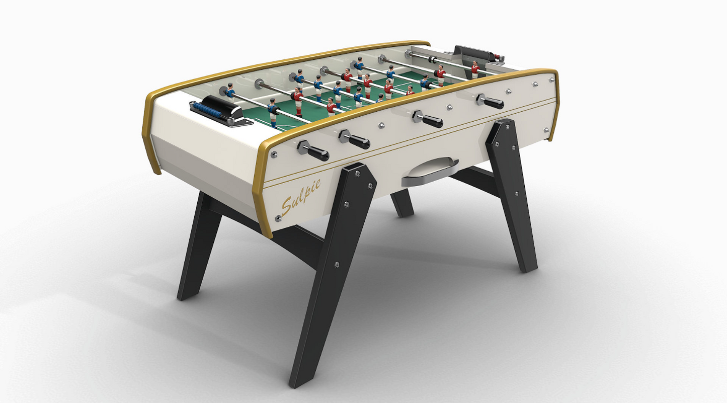 Baby Foot Sulpie Evolution Laqué Blanc Personnalisable